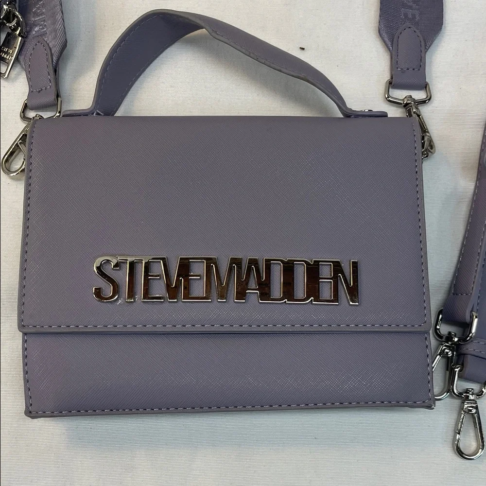 Steve Madden Lavender Crossbody with Detachable Straps and Coin Pouch - Picture 2 of 16